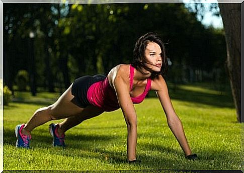 push-ups to stay fit