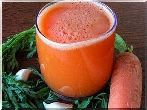 Carrot and garlic, a remedy for fatigue