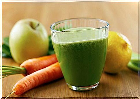 Delicious smoothie against cholesterol and hypertension