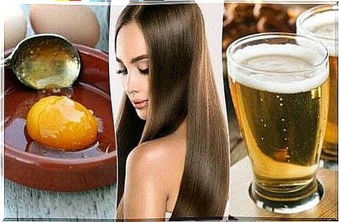 Egg and beer treatment for silky and healthy hair