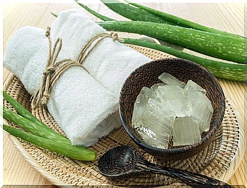 Aloe mask