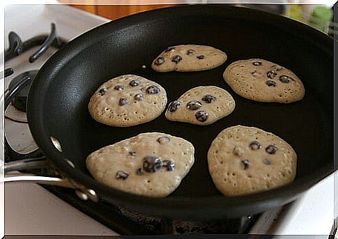 Pan-fried cookies