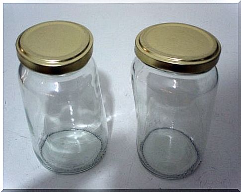 glass jars