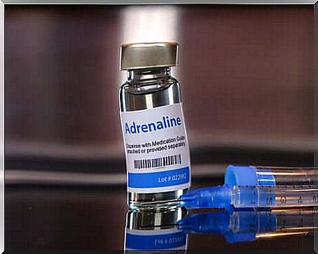 Intracardiac injection with adrenaline