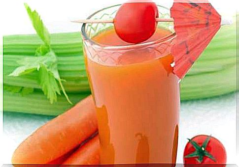 pineapple carrot juice and celery for circulation