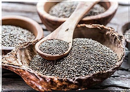 Chia seeds.