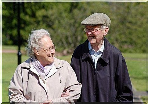 Elderly couple