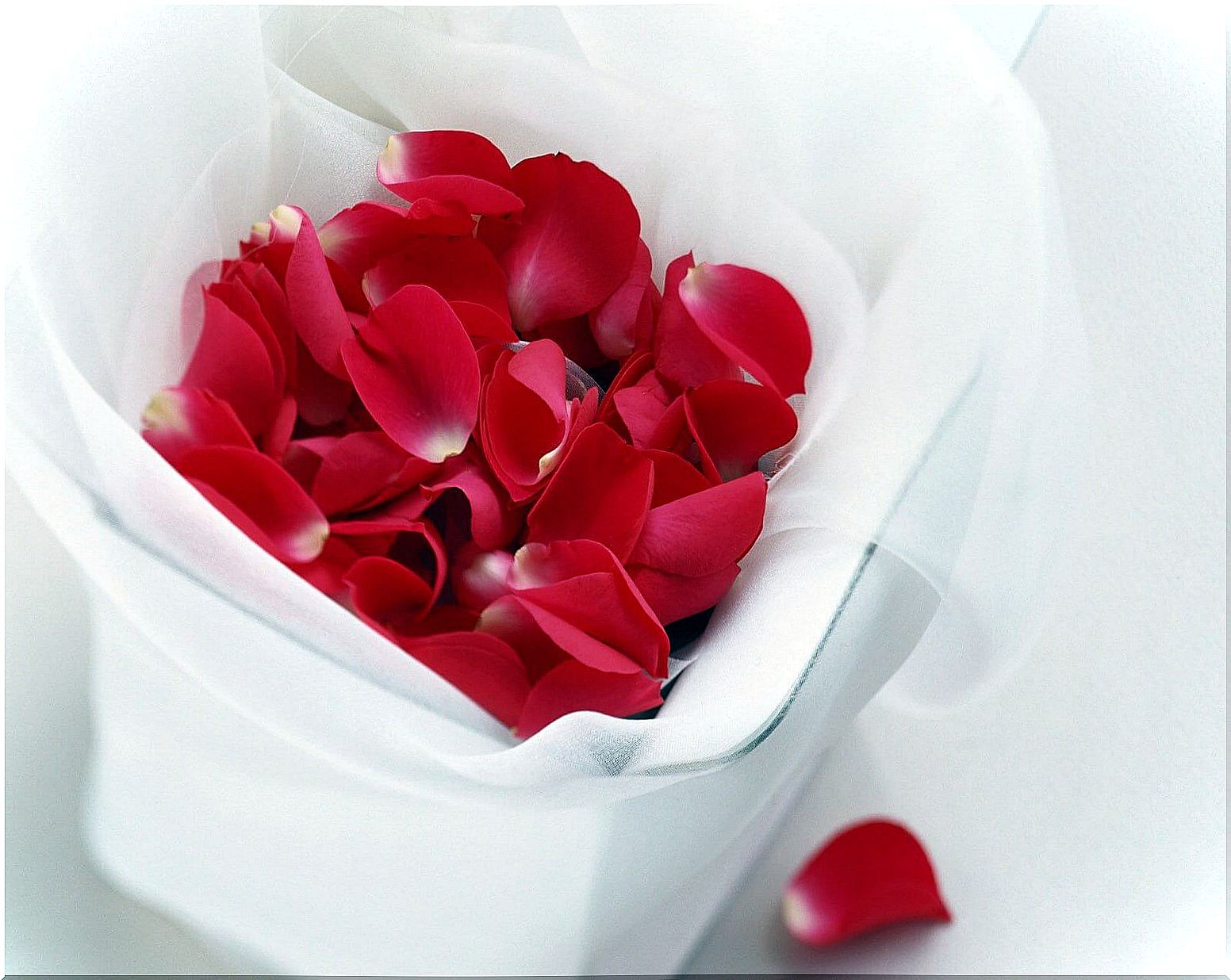 rose petals to rejuvenate the eyes