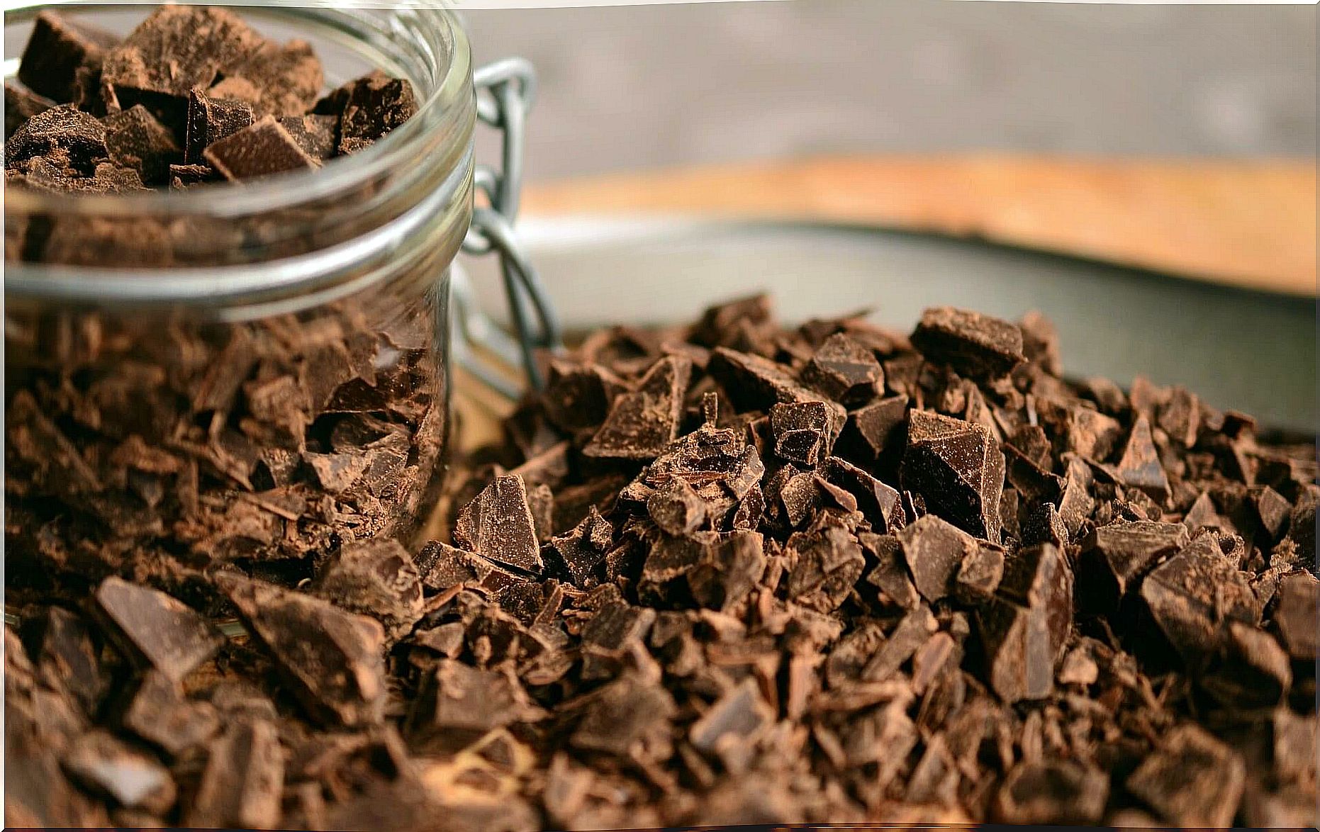 Chocolate flakes