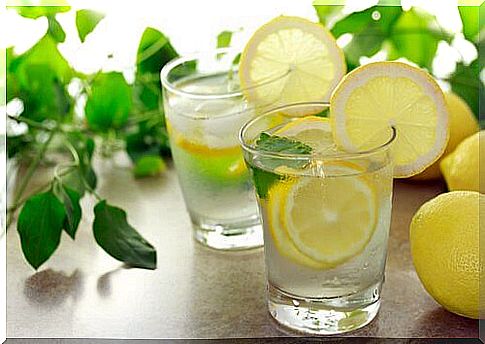 Warm water with lemon